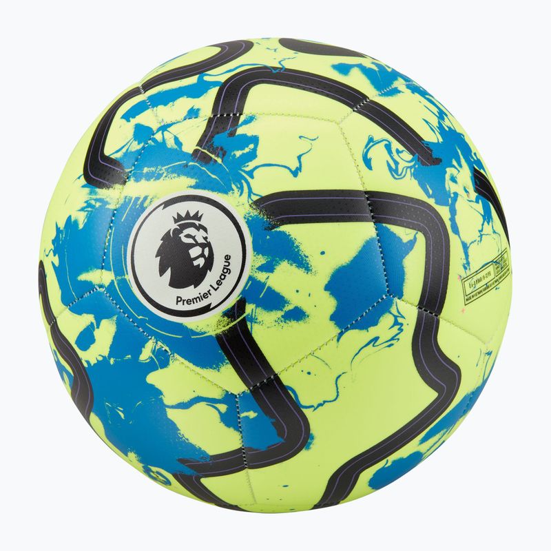 Piłka do piłki nożnej Nike Premier League Pitch volt/blue nebula/black rozmiar 5 5