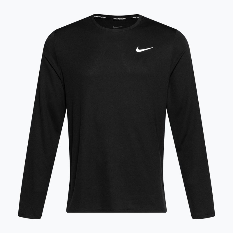 Longsleeve do biegania męski Nike Miler Dri-Fit UV black