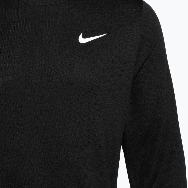 Longsleeve do biegania męski Nike Miler Dri-Fit UV black 3