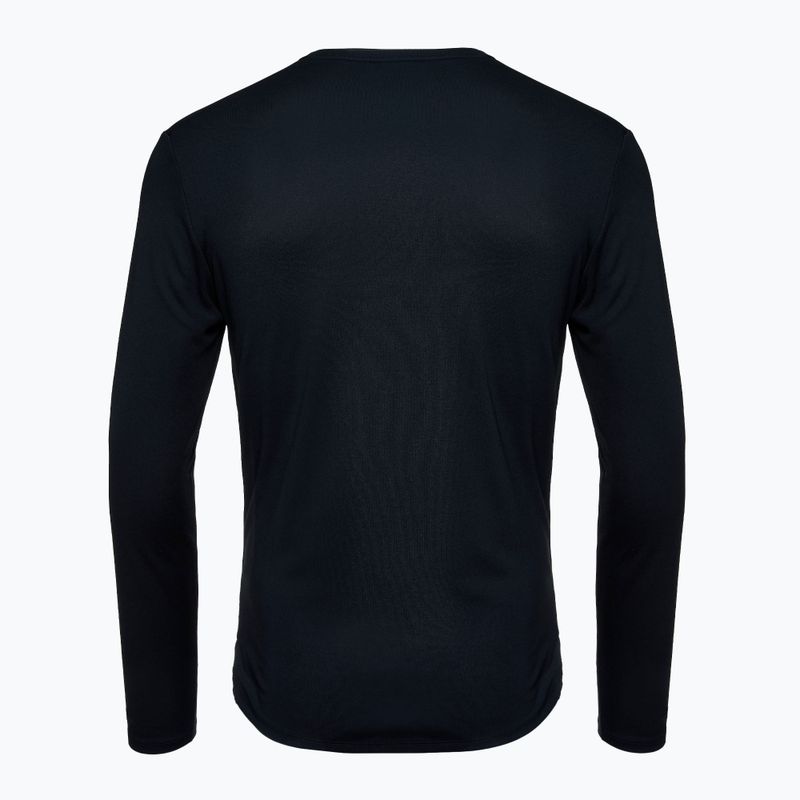 Longsleeve do biegania męski Nike Miler Dri-Fit UV black 3