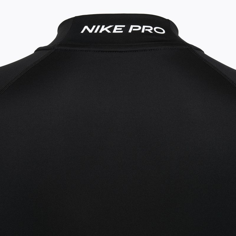 Longsleeve treningowy męski Nike Pro Dri-Fit Mock-Neck black/white 9