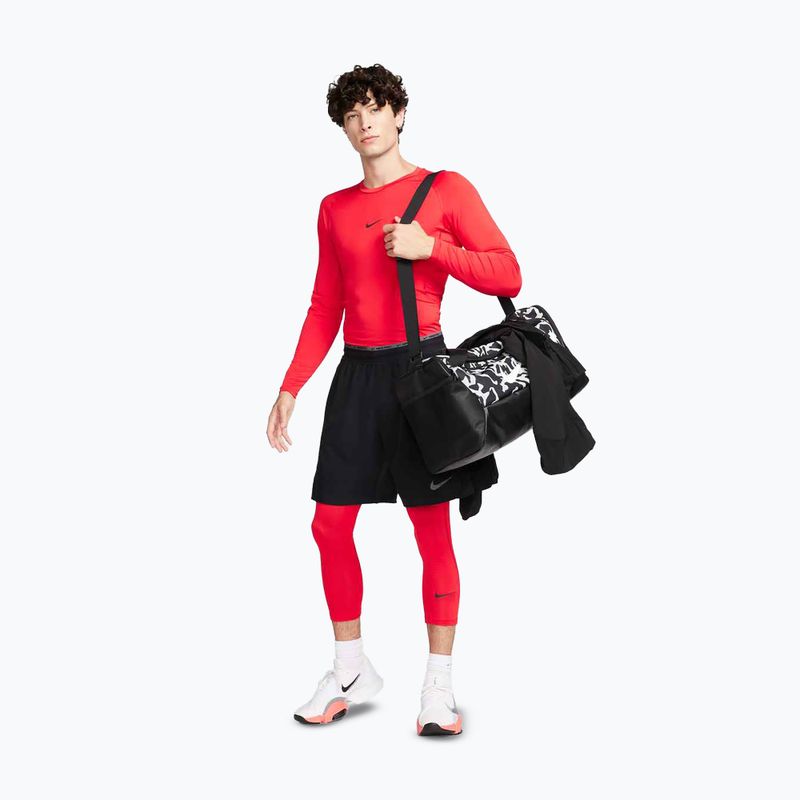 Longsleeve treningowy męski Nike Pro Dri-Fit Tight Fitness university red/black 2
