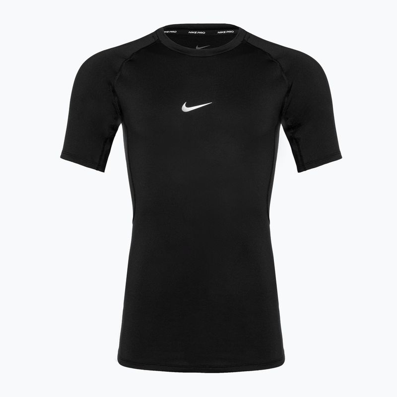 Koszulka treningowa męska Nike Pro Dri-Fit Tight SS Fitness black/white