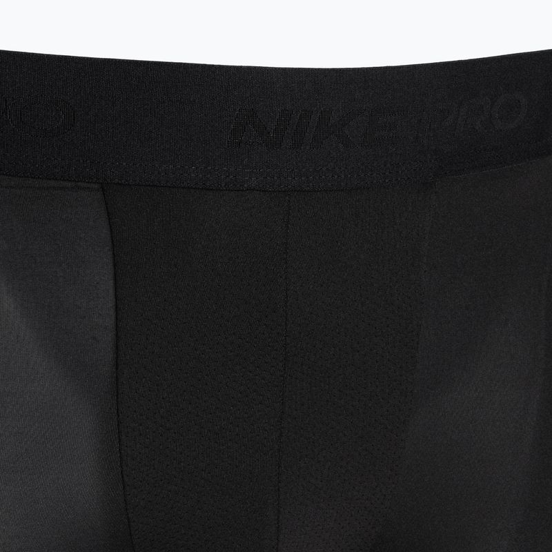 Legginsy treningowe męskie Nike Pro Dri-FIT Tight Fitness black/white 3