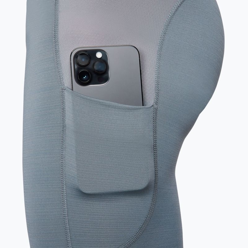 Legginsy męskie Nike Pro Warm smoke grey/black 4