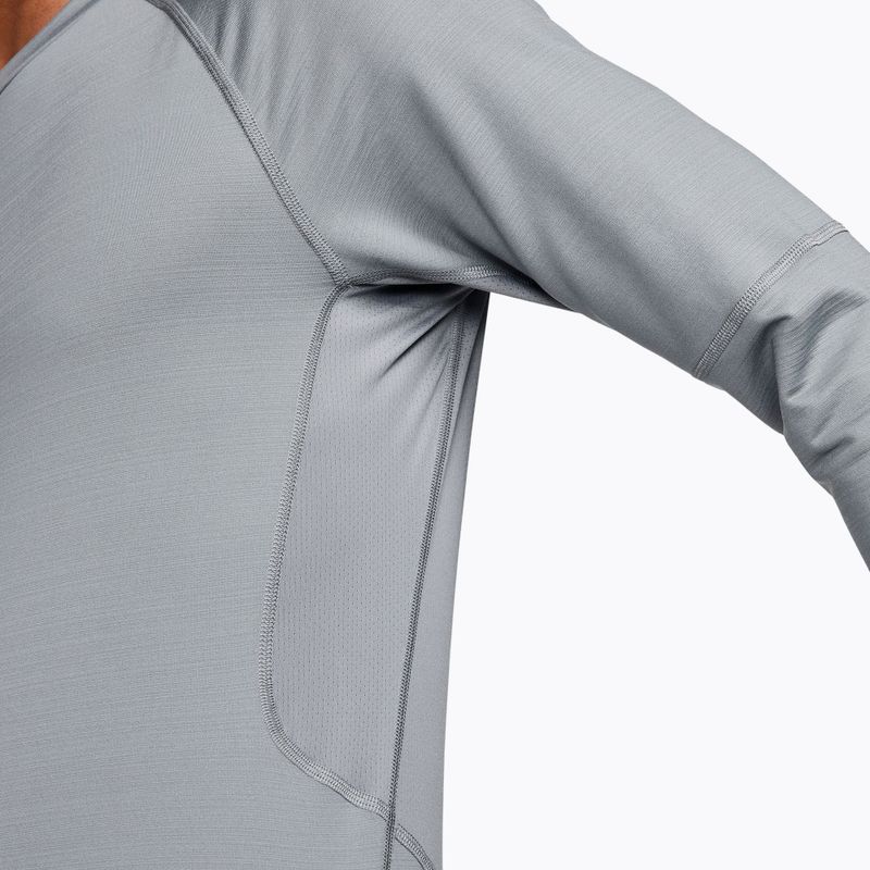 Longsleeve treningowy męski Nike Pro Warm smoke grey/black 6