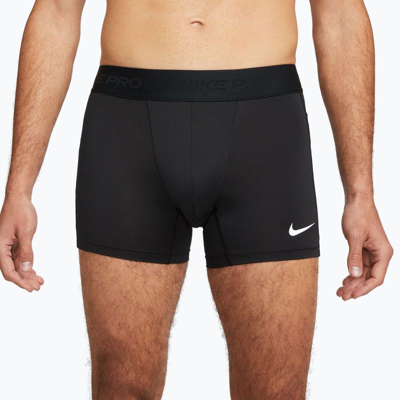 Spodenki treningowe męskie Nike Pro Dri-Fit Brief 5" black/white 3