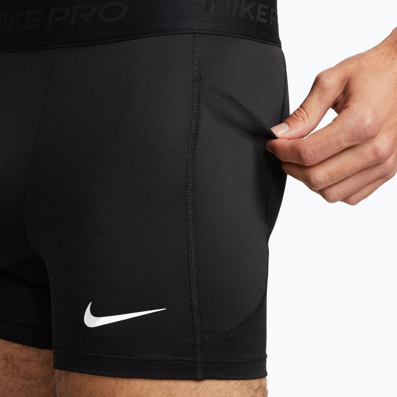 Spodenki treningowe męskie Nike Pro Dri-Fit Brief 5" black/white 6