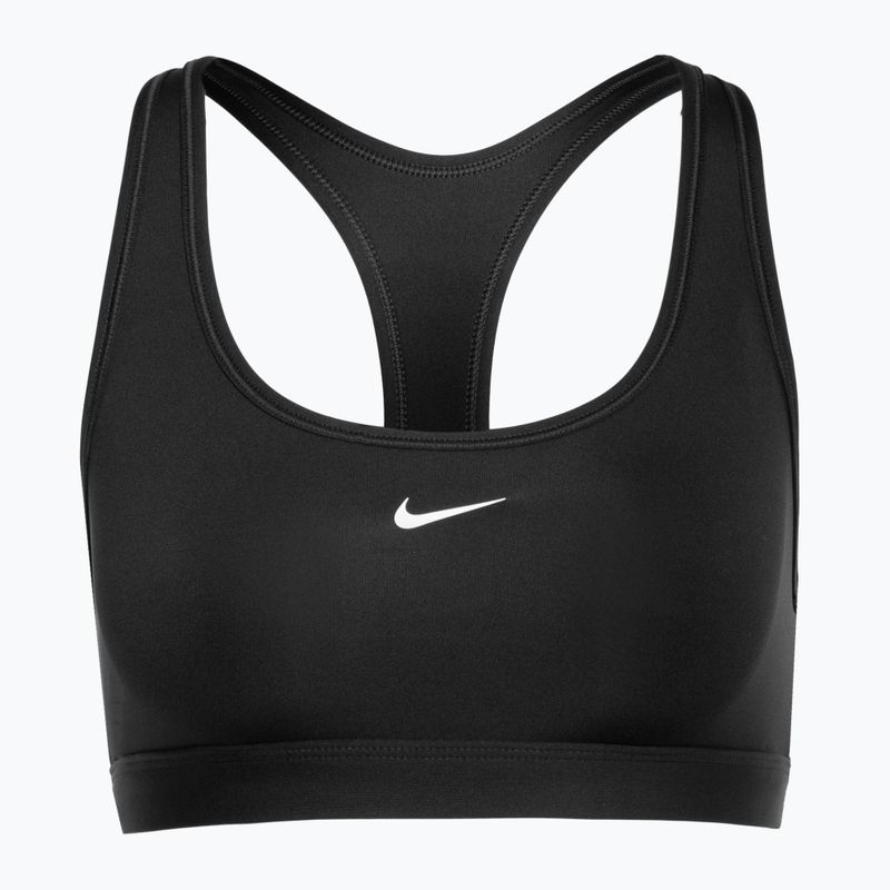 Biustonosz treningowy Nike Swoosh Light Support black/white