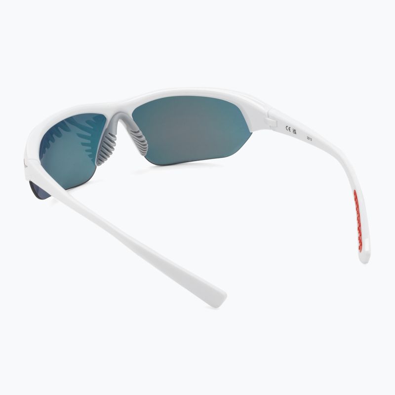 Okulary przeciwsłoneczne męskie Nike Skylon Ace white/ grey w/ red mirror 2