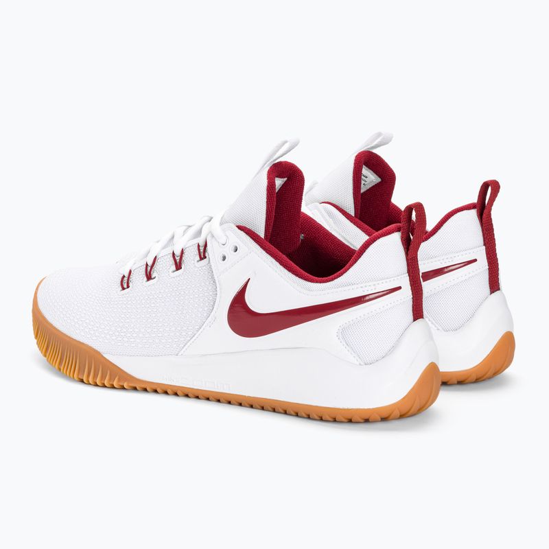 Buty do siatkówki Nike Air Zoom Hyperace 2 LE white/team crimson white 3