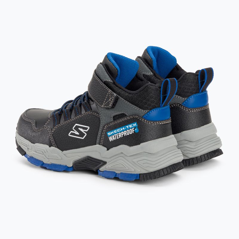 Buty dziecięce SKECHERS Drollix Venture Rush black/royal 3