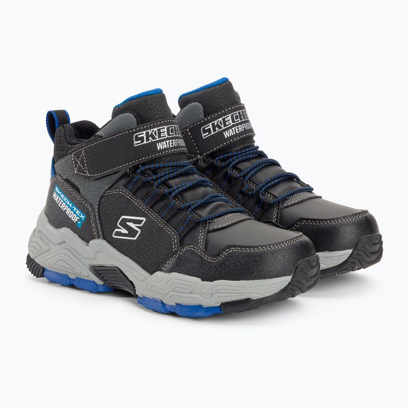 Buty dziecięce SKECHERS Drollix Venture Rush black/royal 4
