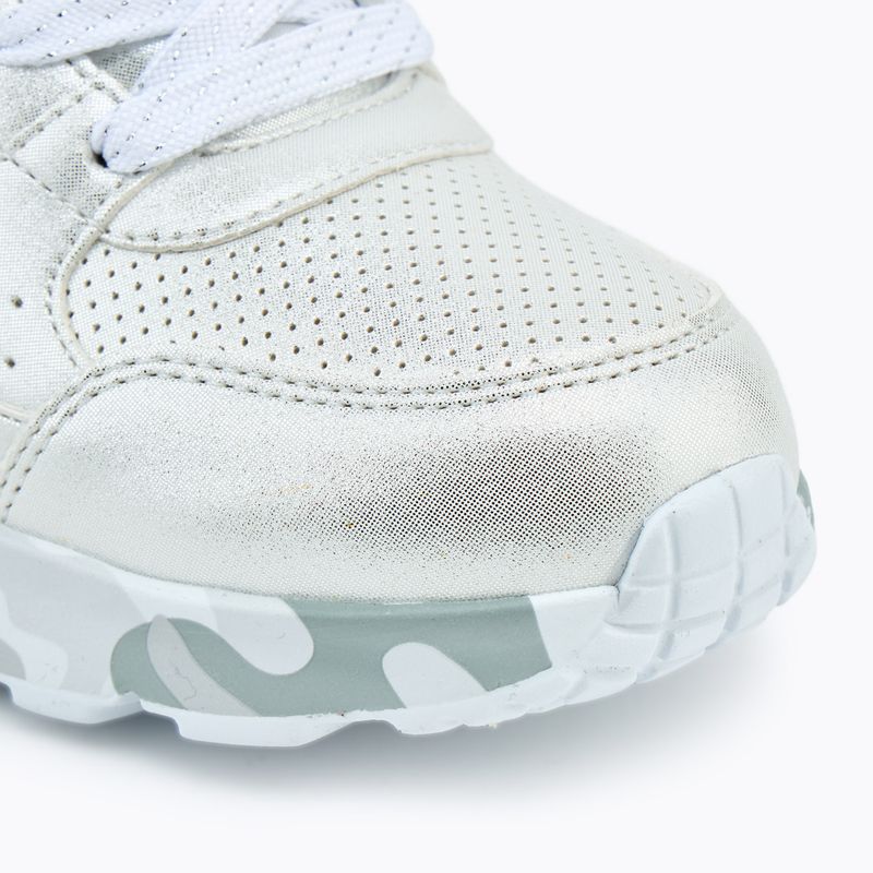 Buty dziecięce SKECHERS Uno Lite Camo Dazzle silver/grey 7