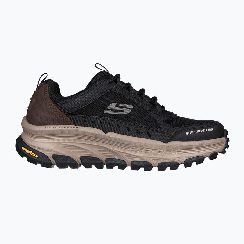Buty męskie SKECHERS D'Lux Trekker black/natural 8