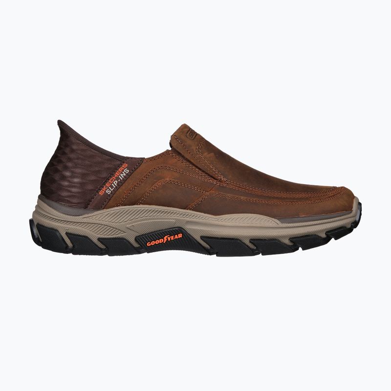 Buty męskie SKECHERS Respected Elgin brown 2