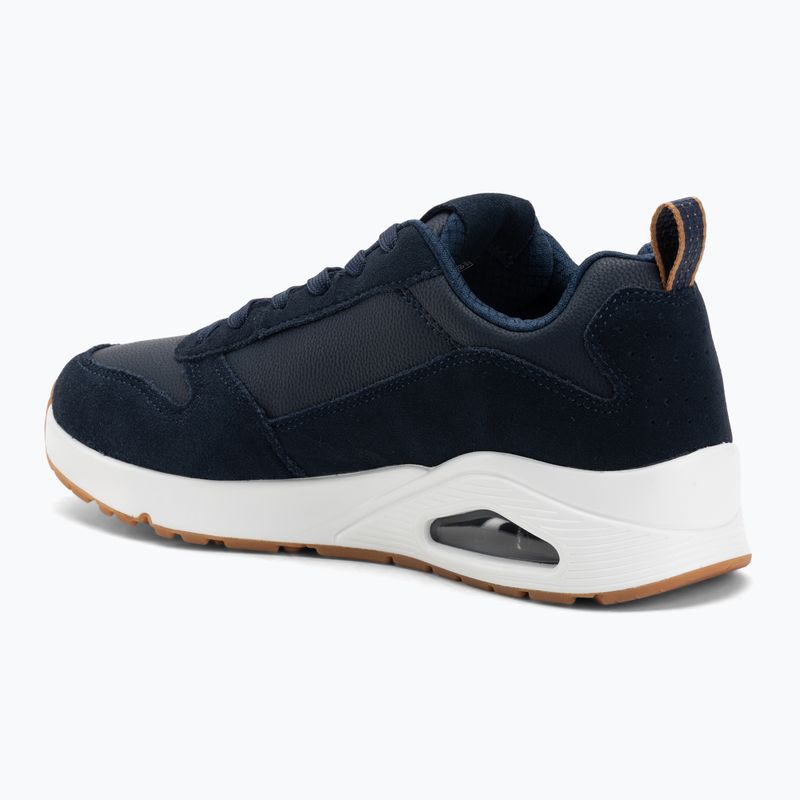 Buty męskie SKECHERS Uno Stacre navy 3