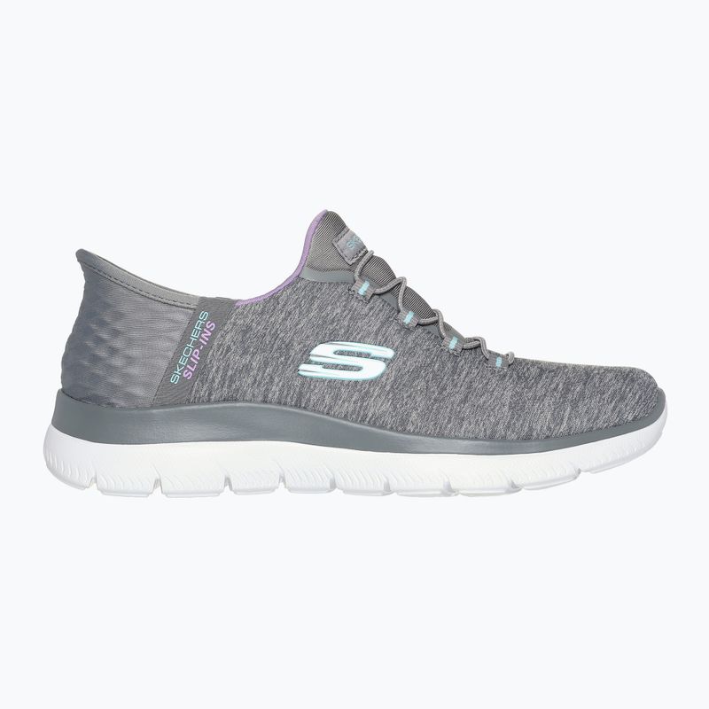 Buty damskie SKECHERS Summits Dazzling Haze gray/mint 9