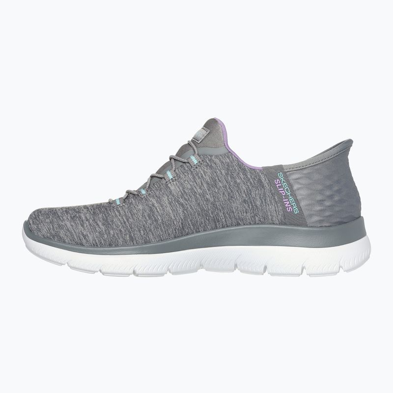 Buty damskie SKECHERS Summits Dazzling Haze gray/mint 10
