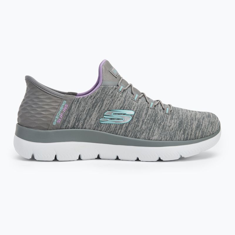 Buty damskie SKECHERS Summits Dazzling Haze gray/mint 2