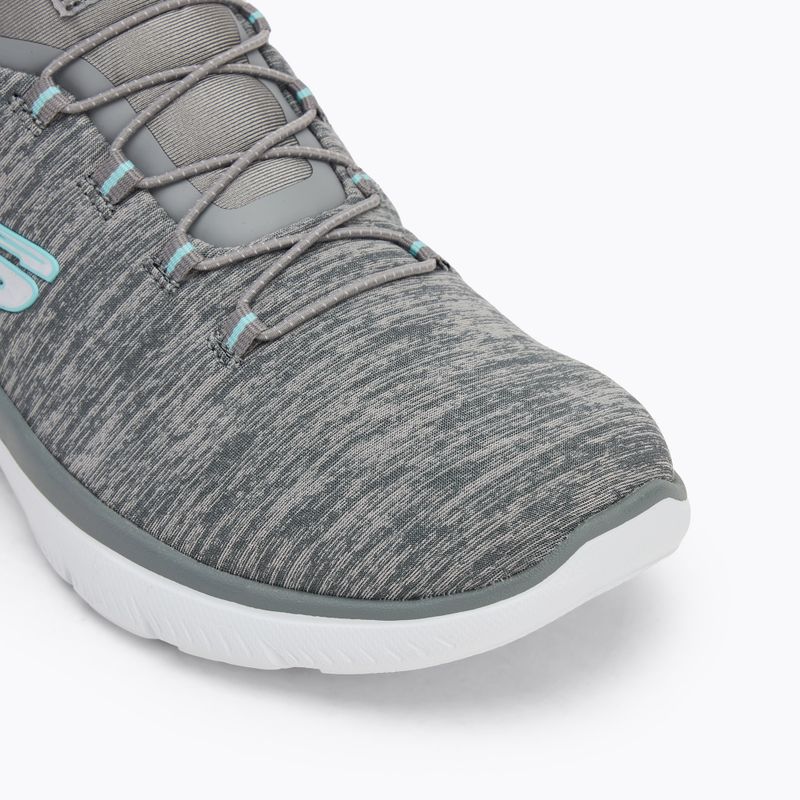 Buty damskie SKECHERS Summits Dazzling Haze gray/mint 7