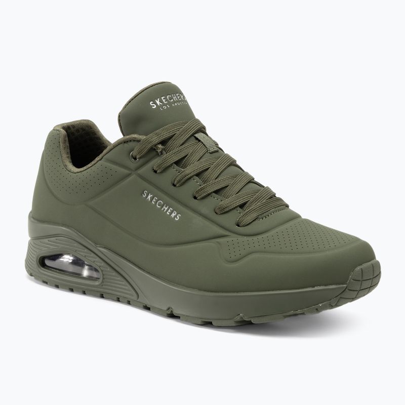Buty męskie SKECHERS Uno Stand On Air olive