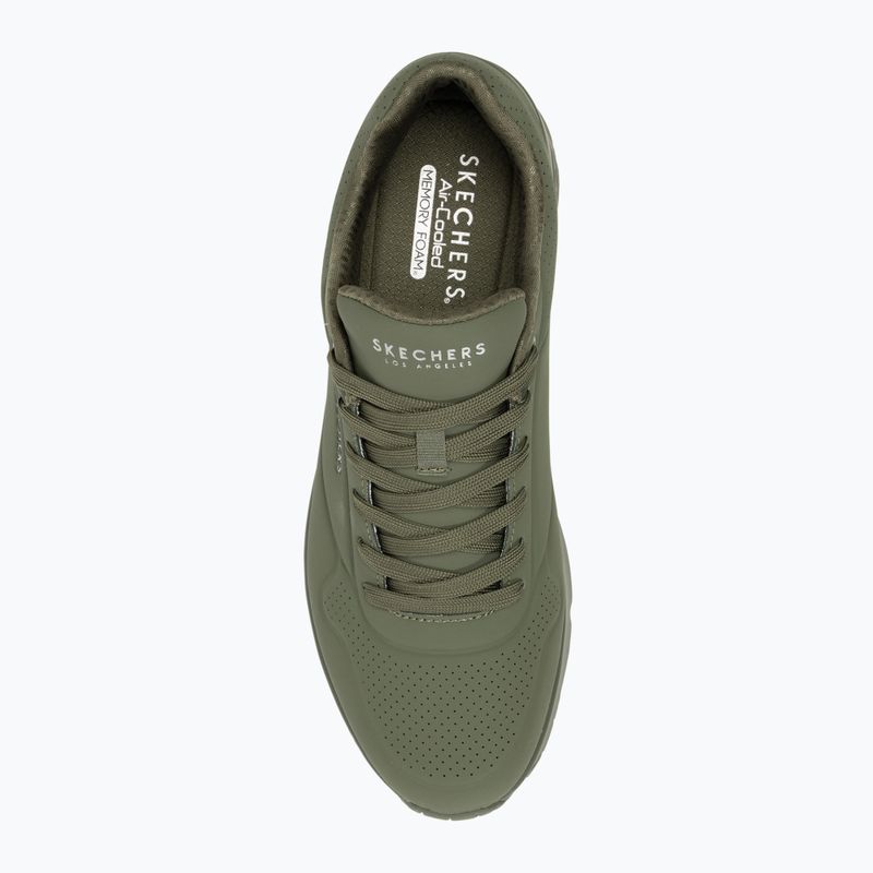 Buty męskie SKECHERS Uno Stand On Air olive 7