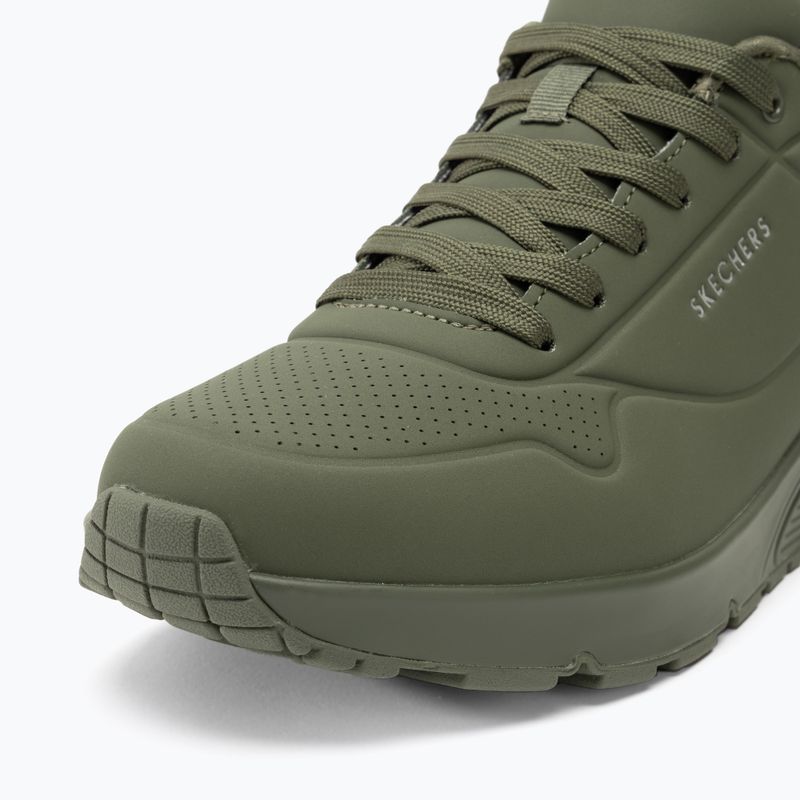Buty męskie SKECHERS Uno Stand On Air olive 9