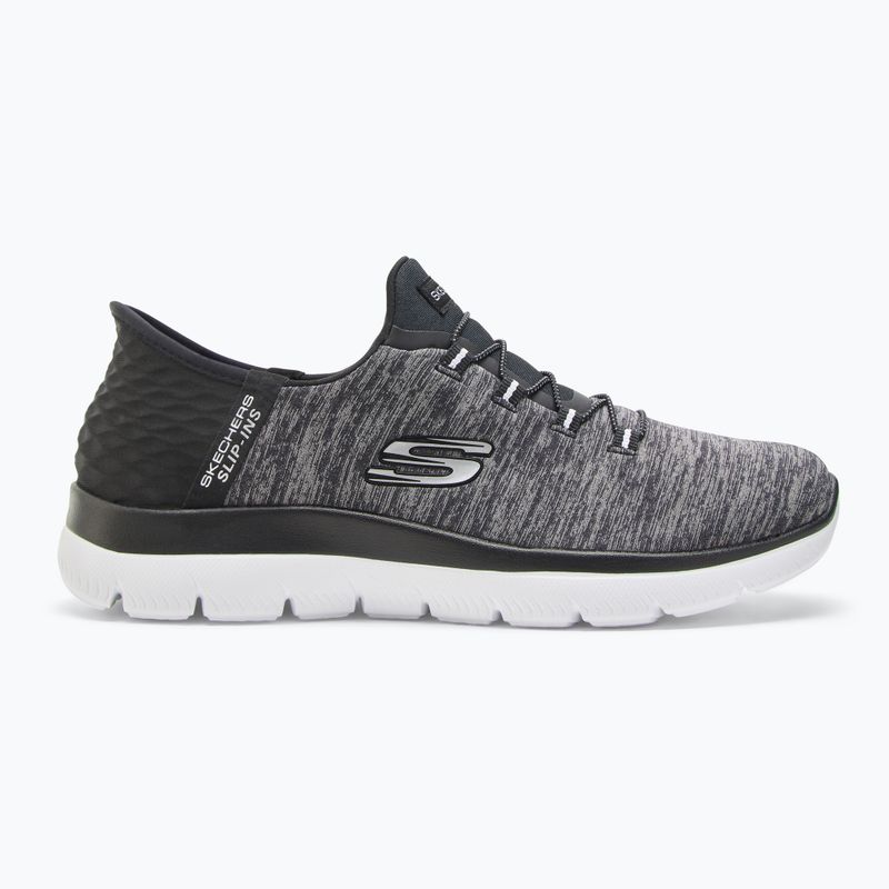Buty damskie SKECHERS Summits Dazzling Haze black/white 2