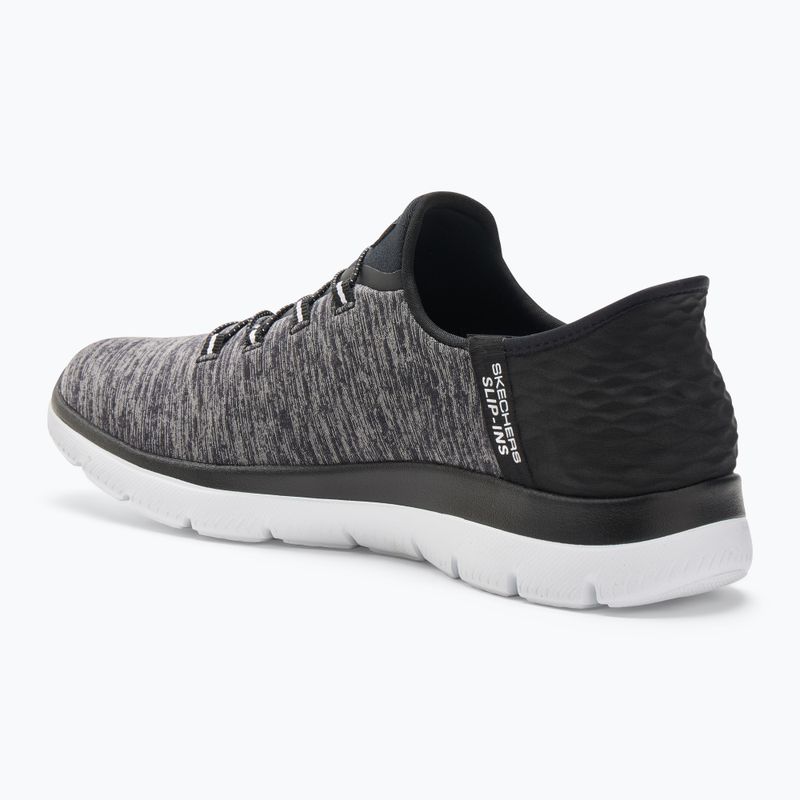 Buty damskie SKECHERS Summits Dazzling Haze black/white 3