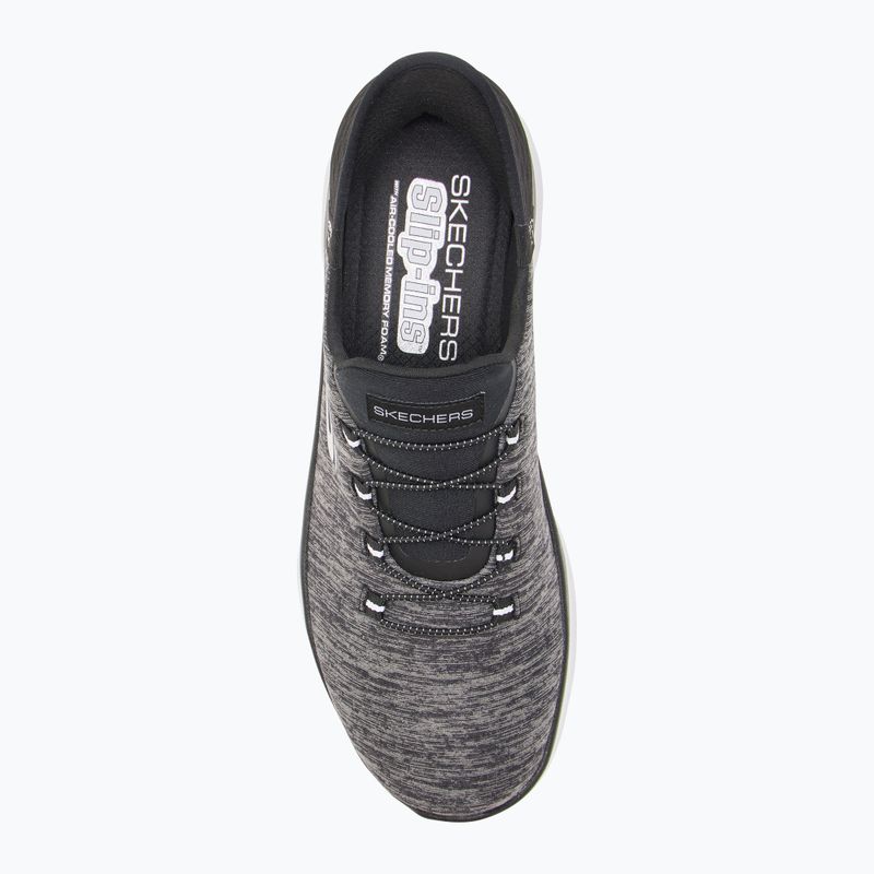 Buty damskie SKECHERS Summits Dazzling Haze black/white 5