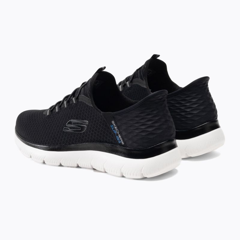 Buty męskie SKECHERS Slip-ins Summits High Range black 3