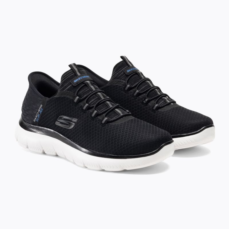 Buty męskie SKECHERS Slip-ins Summits High Range black 4
