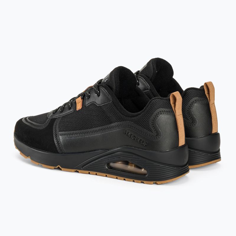 Buty męskie SKECHERS Uno Layover black 4