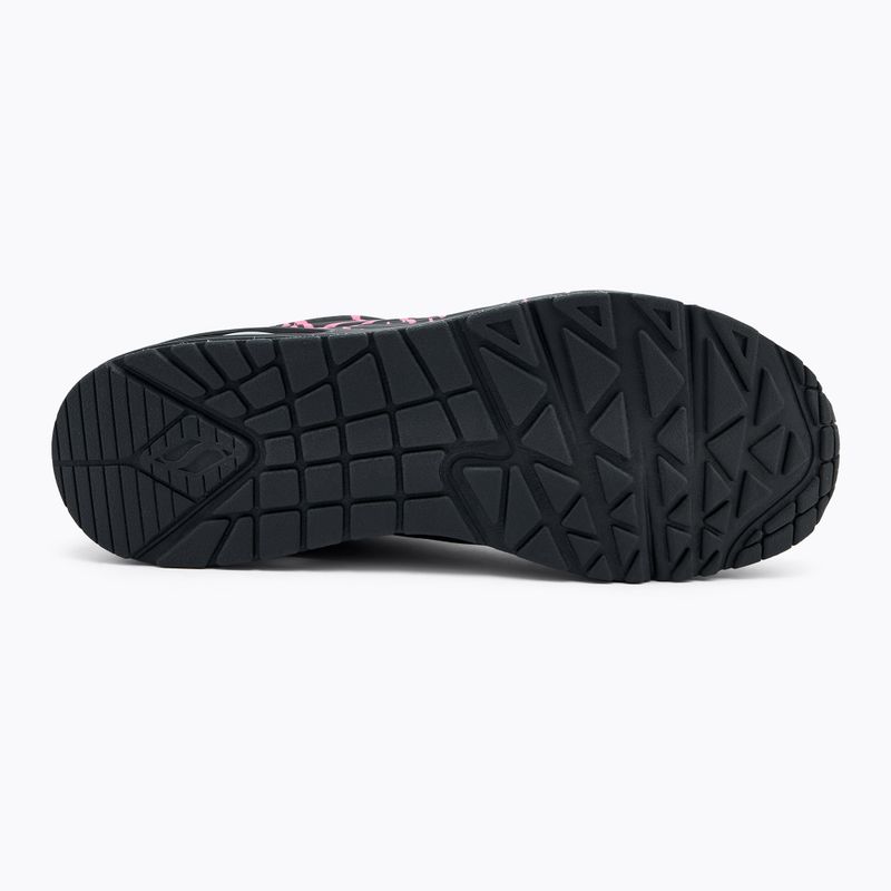 Buty damskie SKECHERS Uno Dripping In Love black/pink 4