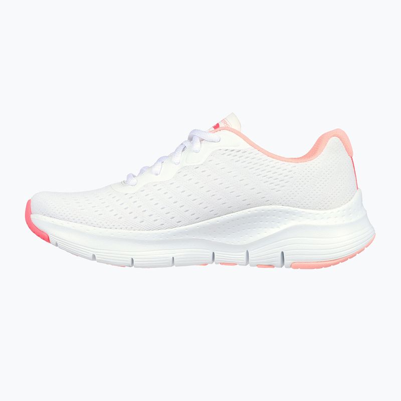 Buty damskie SKECHERS Arch Fit Infinity Cool white/pink 2
