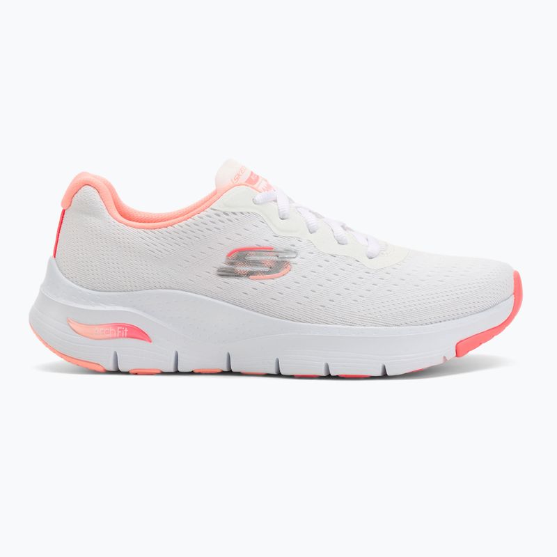 Buty damskie SKECHERS Arch Fit Infinity Cool white/pink 2