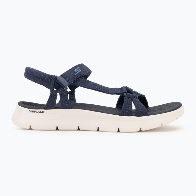 Sandały damskie SKECHERS Go Walk Flex Sandal Sublime navy 2