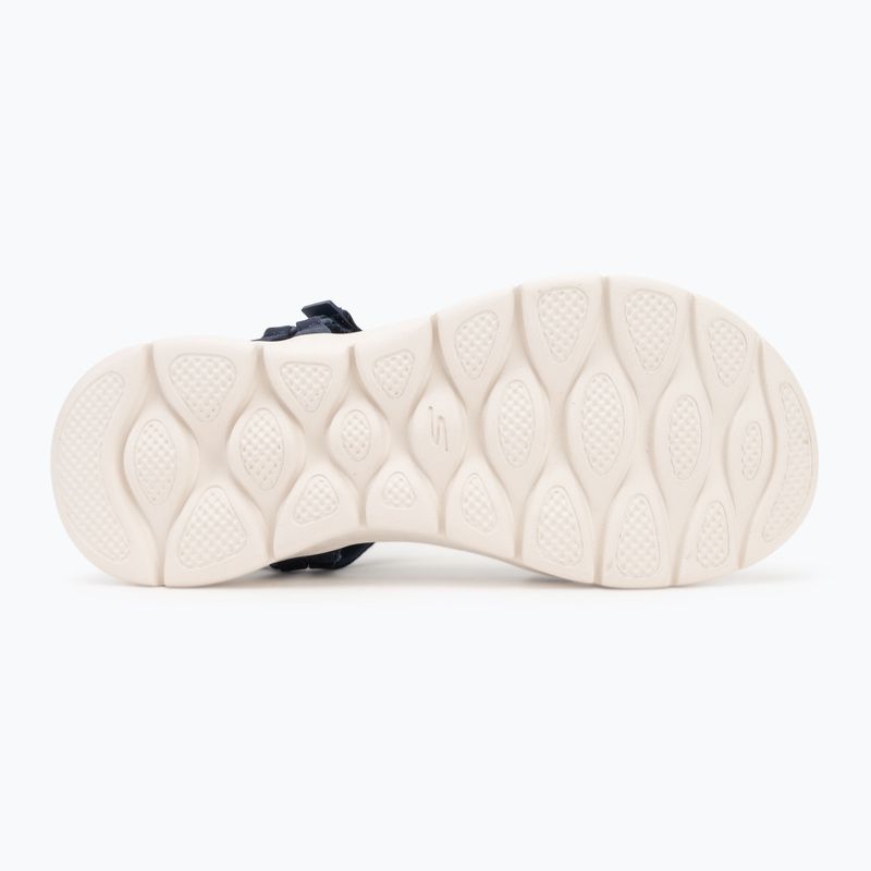 Sandały damskie SKECHERS Go Walk Flex Sandal Sublime navy 4