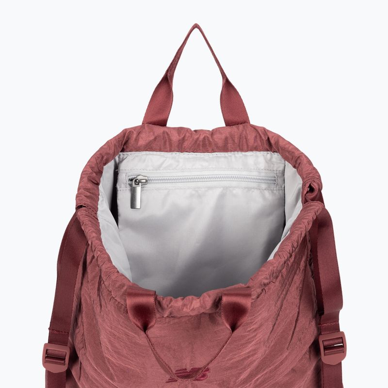 Plecak New Balance WMNS Tote 15 l burgundy 4