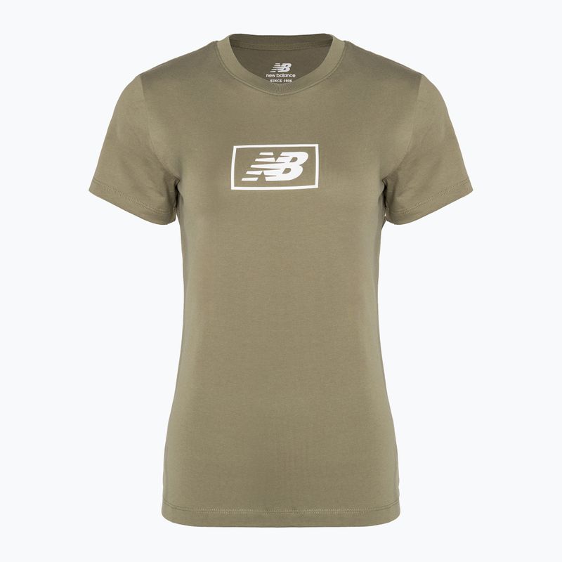 Koszulka damska New Balance Essentials Cotton Jersey green 4