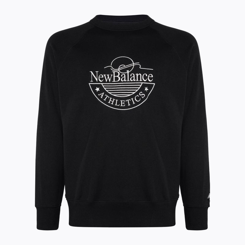 Bluza męska New Balance Athletics Graphic Crew black 4