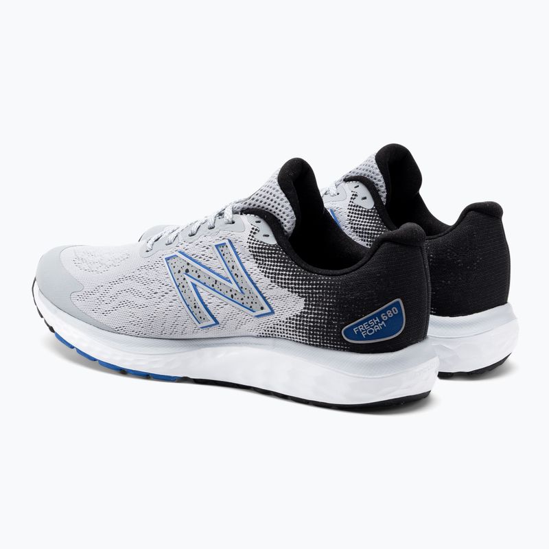 Buty do biegania męskie New Balance Fresh Foam 680 v7 aluminium grey 3