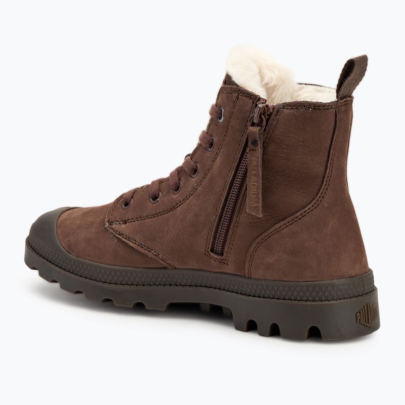 Buty męskie Palladium Pampa HI ZIP WL yak brown 3