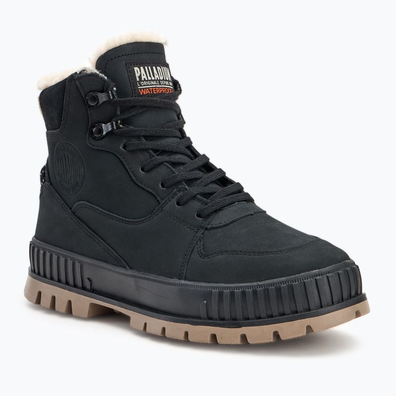 Buty damskie Palladium Pallashock Warm WP black
