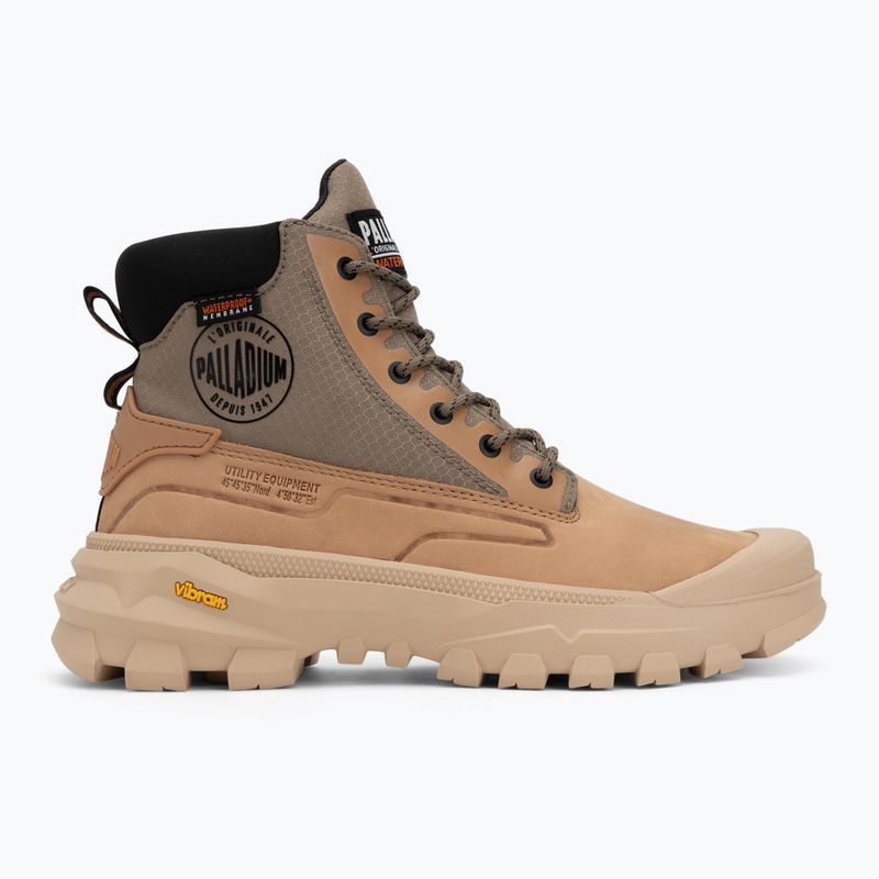 Buty męskie Palladium Pallarider SC WP+ dusky green/brown 2