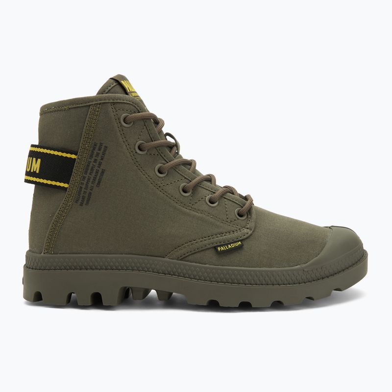 Buty Palladium Pampa Hi Dare II olive night 2