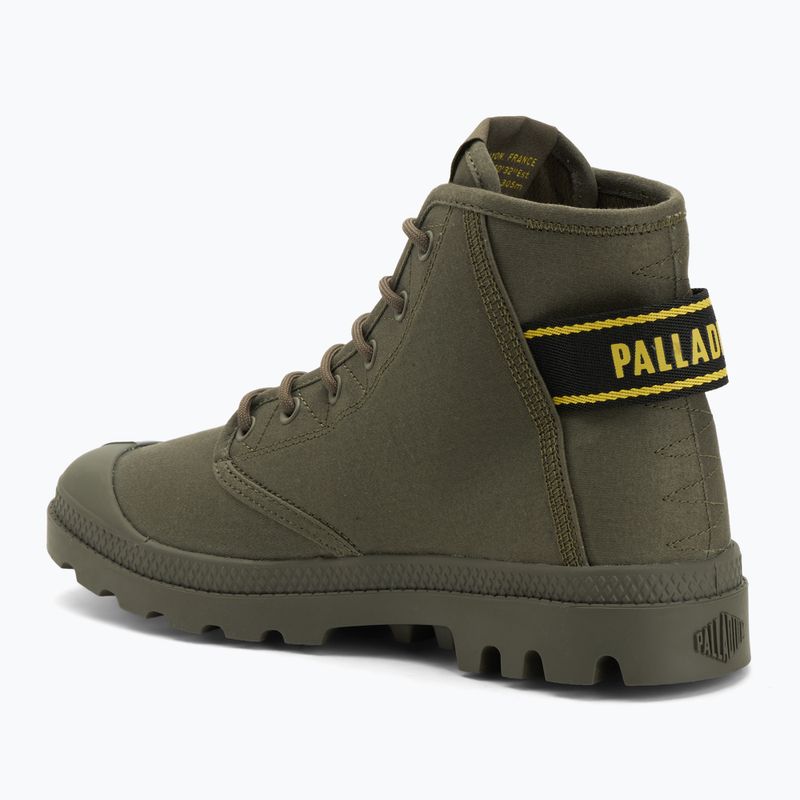 Buty Palladium Pampa Hi Dare II olive night 3