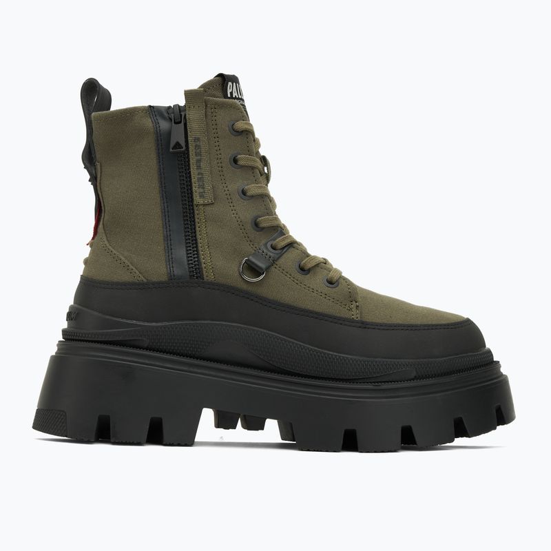 Buty męskie Palladium Pallasquad Zip TX olive night 2