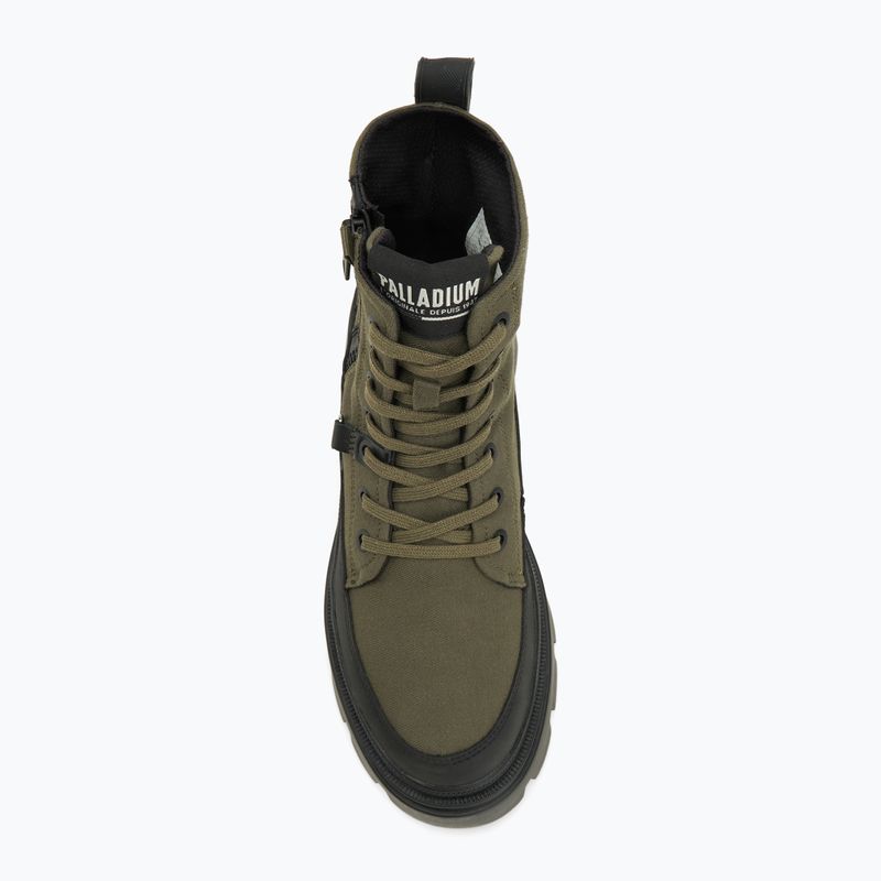 Buty męskie Palladium Pallasquad Zip TX olive night 5